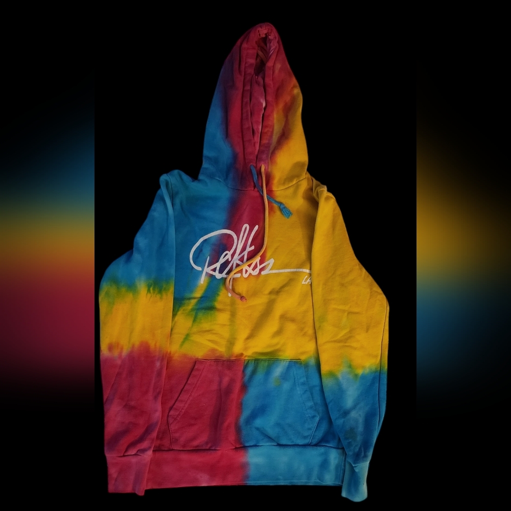 Mens Tie dye Young & Reckless Hoodie
